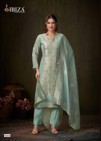 Ibiza samia-5 silk wholesale dress material